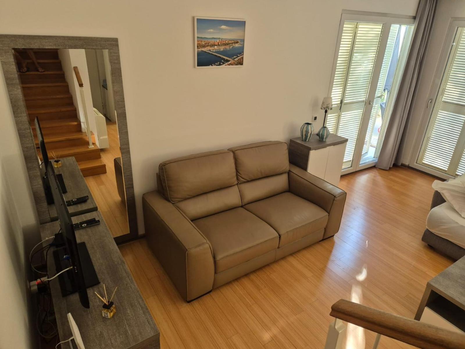 Luxury Two-Floor Apartment In Petrcane With Garden And Pool Екстериор снимка