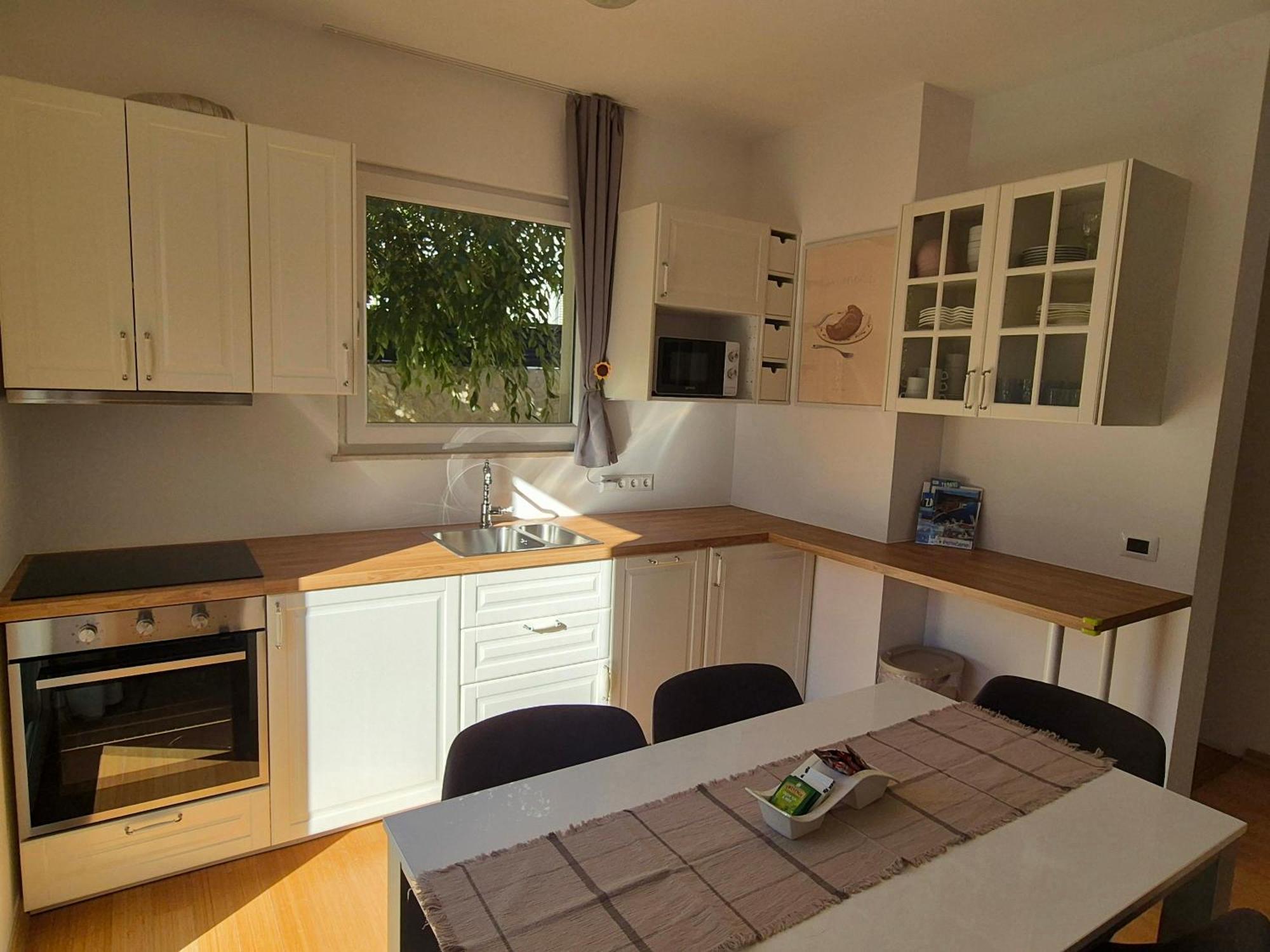 Luxury Two-Floor Apartment In Petrcane With Garden And Pool Екстериор снимка